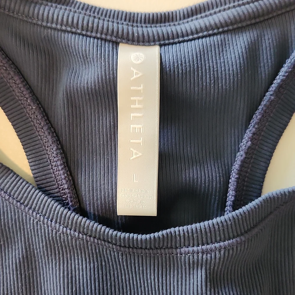 Athleta Shanti Rib Racerback Tank Top - Picture 4 of 4
